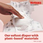 Hypoallergenic Baby Diapers Size 5 (27+ lbs), Huggies Special Delivery, Fragrance Free, Safe for Sensitive Skin, 120 Ct - Image 3
